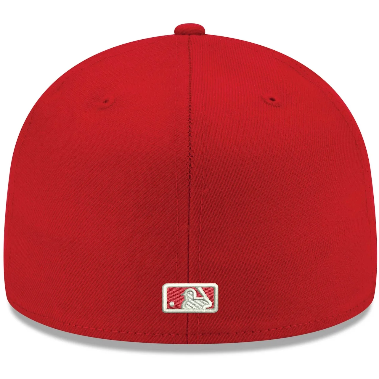 Men's Kansas City Royals New Era Red White Logo 59FIFTY Fitted Hat 6 Men's Kansas City Royals New Era Red White Logo 59FIFTY Fitted Hat - Image 4