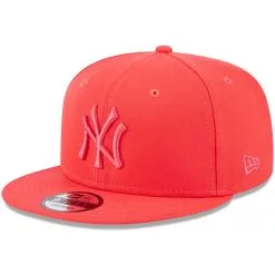 Men's New York Yankees New Era Red Spring Color Basic 9FIFTY Snapback Hat