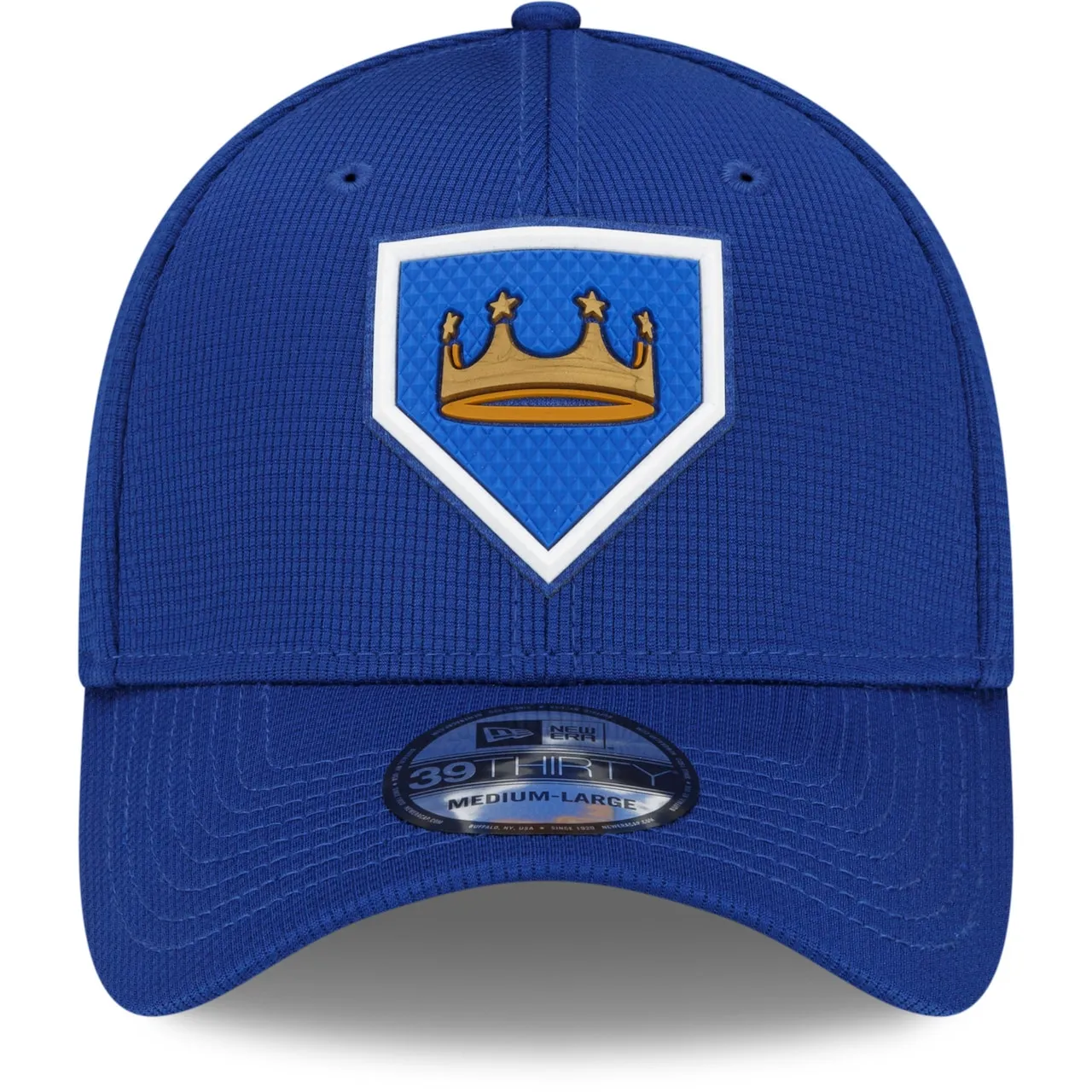 Men's Kansas City Royals New Era Royal 2022 Clubhouse 39THIRTY Flex Hat 4 Men's Kansas City Royals New Era Royal 2022 Clubhouse 39THIRTY Flex Hat - Image 2