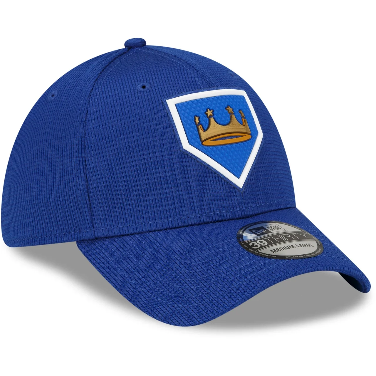 Men's Kansas City Royals New Era Royal 2022 Clubhouse 39THIRTY Flex Hat 5 Men's Kansas City Royals New Era Royal 2022 Clubhouse 39THIRTY Flex Hat - Image 3