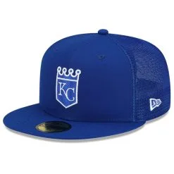 Men's Kansas City Royals New Era Royal 2023 Batting Practice 59FIFTY Fitted Hat