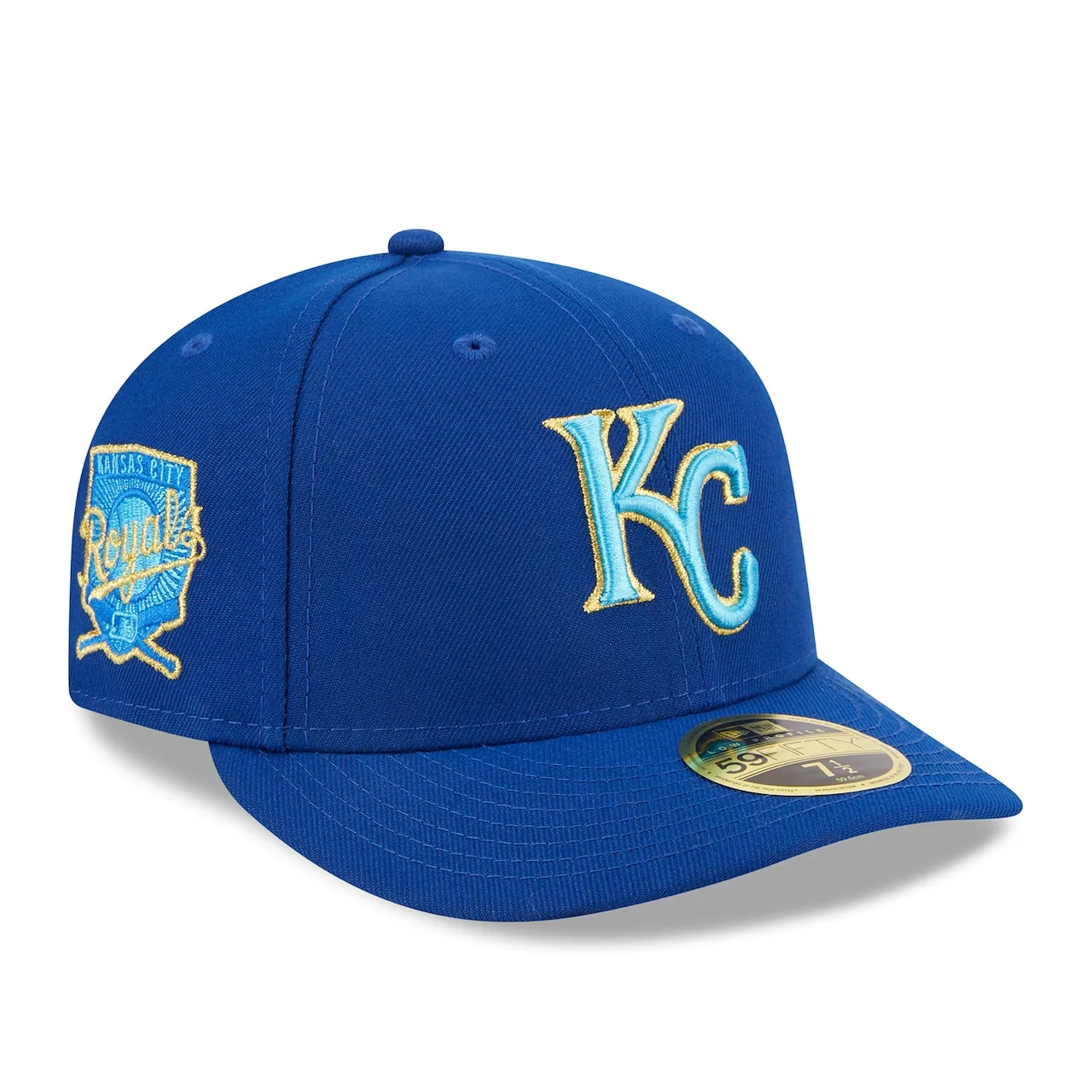 Men's Kansas City Royals New Era Royal 2023 MLB Father's Day Low Profile 59FIFTY Fitted Hat 3 Men's Kansas City Royals New Era Royal 2023 MLB Father's Day Low Profile 59FIFTY Fitted Hat