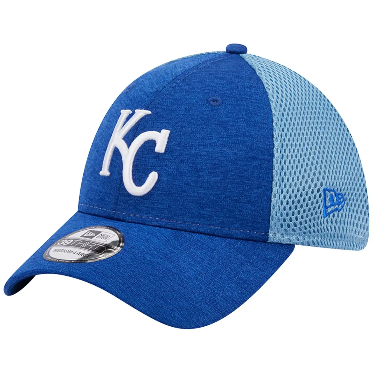 Men's Kansas City Royals New Era Royal Shadow Neo 39THIRTY Flex Hat 3 Men's Kansas City Royals New Era Royal Shadow Neo 39THIRTY Flex Hat