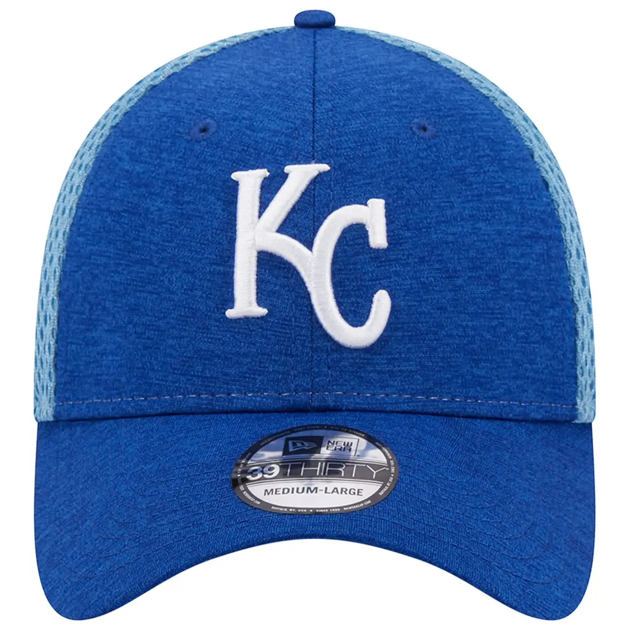 Men's Kansas City Royals New Era Royal Shadow Neo 39THIRTY Flex Hat 4 Men's Kansas City Royals New Era Royal Shadow Neo 39THIRTY Flex Hat - Image 2
