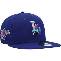 Men's Los Angeles Dodgers New Era Royal 1988 World Series Polar Lights 59FIFTY Fitted Hat