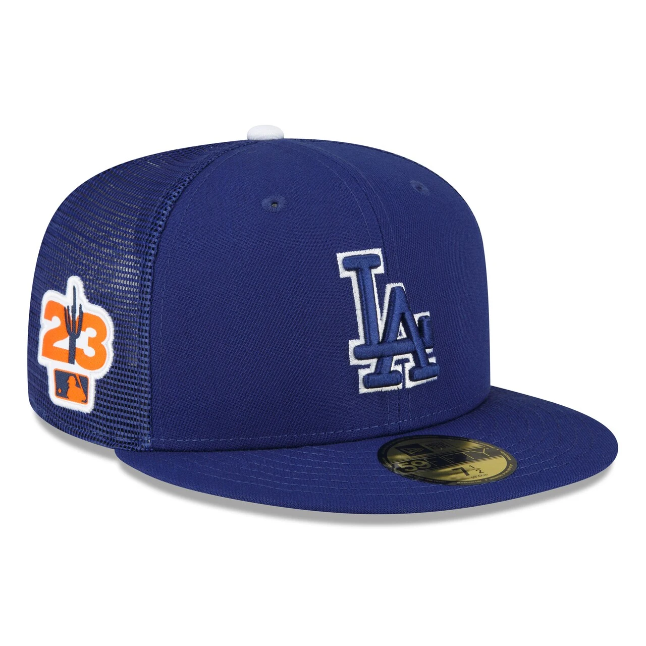 Men's Los Angeles Dodgers New Era Royal 2023 Spring Training 59FIFTY Fitted Hat 3 Men's Los Angeles Dodgers New Era Royal 2023 Spring Training 59FIFTY Fitted Hat