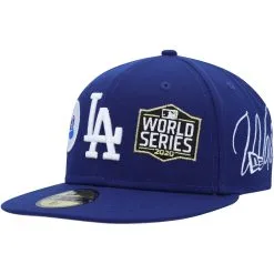 Men's Los Angeles Dodgers New Era Royal Historic World Series Champions 59FIFTY Fitted Hat