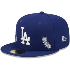Men's Los Angeles Dodgers New Era Royal Identity 59FIFTY Fitted Hat