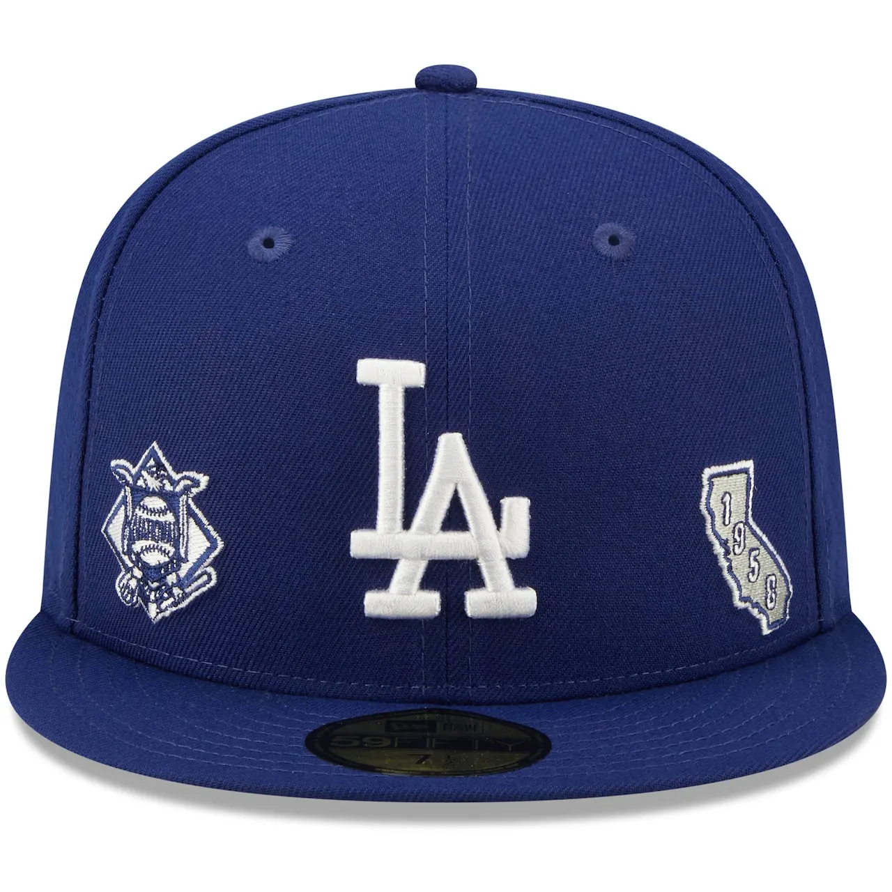 Men's Los Angeles Dodgers New Era Royal Identity 59FIFTY Fitted Hat 4 Men's Los Angeles Dodgers New Era Royal Identity 59FIFTY Fitted Hat - Image 2