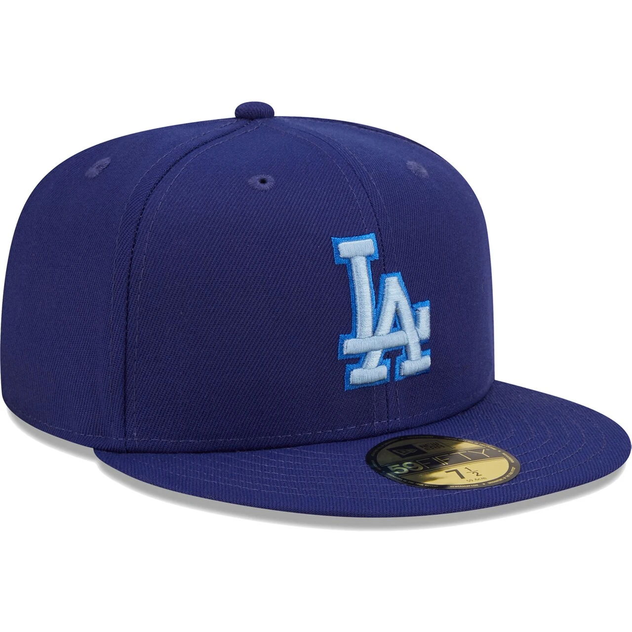 Men's Los Angeles Dodgers New Era Royal Monochrome Camo 59FIFTY Fitted Hat 5 Men's Los Angeles Dodgers New Era Royal Monochrome Camo 59FIFTY Fitted Hat - Image 3