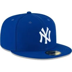Men's New York Yankees New Era Royal White Logo 59FIFTY Fitted Hat -San Diego Padres Caps Sales mens new era royal new york yankees white logo 59fifty fitted hat pi4208000 altimages ff 4208701 abcbefd8aa9181426bccalt3 full