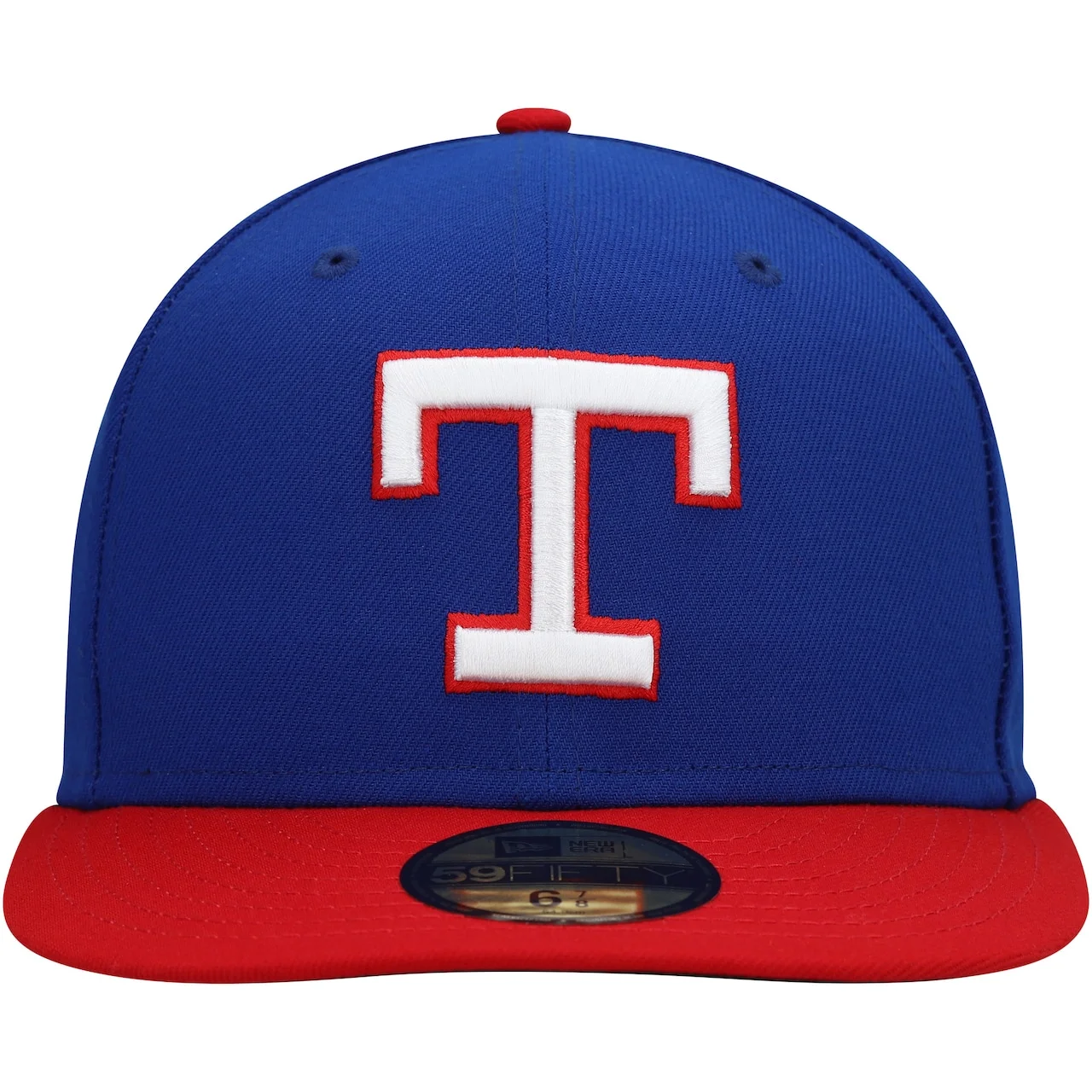 Men's Texas Rangers New Era Royal Cooperstown Collection Turn Back The Clock 59FIFTY Fitted Hat 4 Men's Texas Rangers New Era Royal Cooperstown Collection Turn Back The Clock 59FIFTY Fitted Hat - Image 2
