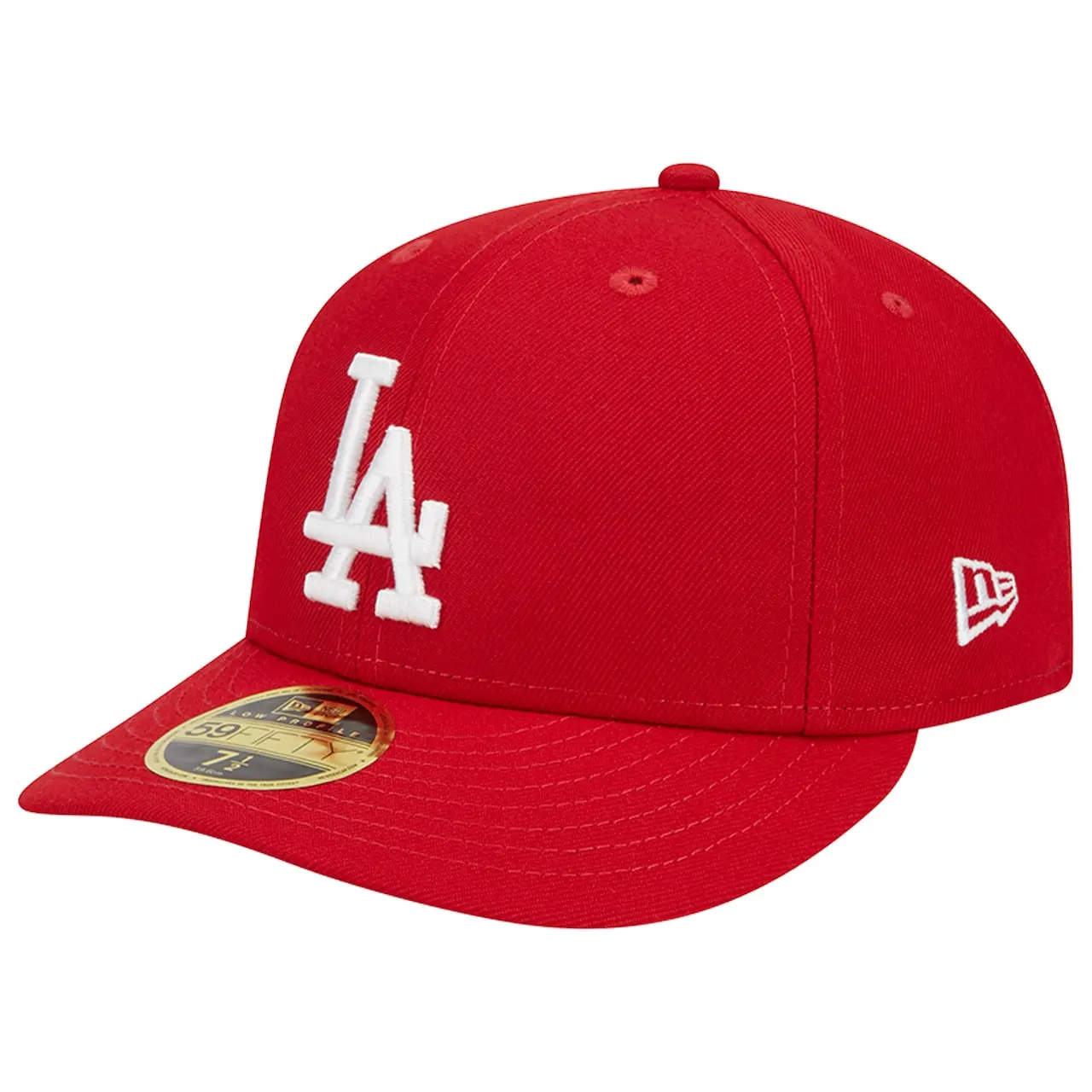 Men's Los Angeles Dodgers New Era Scarlet Low Profile 59FIFTY Fitted Hat 3 Men's Los Angeles Dodgers New Era Scarlet Low Profile 59FIFTY Fitted Hat
