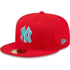 Men's New York Yankees New Era Scarlet 1999 World Series Teal Undervisor 59FIFTY Fitted Hat 8 Men's New York Yankees New Era Scarlet 1999 World Series Teal Undervisor 59FIFTY Fitted Hat -San Diego Padres Caps Sales mens new era scarlet new york yankees 1999 world series teal undervisor 59fifty fitted hat pi4694000 altimages ff 4694086 72571f7dd0bad9ac8548alt3 full
