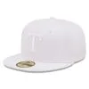 Men's Texas Rangers New Era White On White 59FIFTY Fitted Hat 2 Men's Texas Rangers New Era White On White 59FIFTY Fitted Hat -San Diego Padres Caps Sales mens new era texas rangers white on white 59fifty fitted hat pi4731000 altimages ff 4731080 d01d460b3345232c0826alt1 full