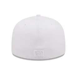 Men's Texas Rangers New Era White On White 59FIFTY Fitted Hat 9 Men's Texas Rangers New Era White On White 59FIFTY Fitted Hat -San Diego Padres Caps Sales mens new era texas rangers white on white 59fifty fitted hat pi4731000 altimages ff 4731080 d01d460b3345232c0826alt4 full