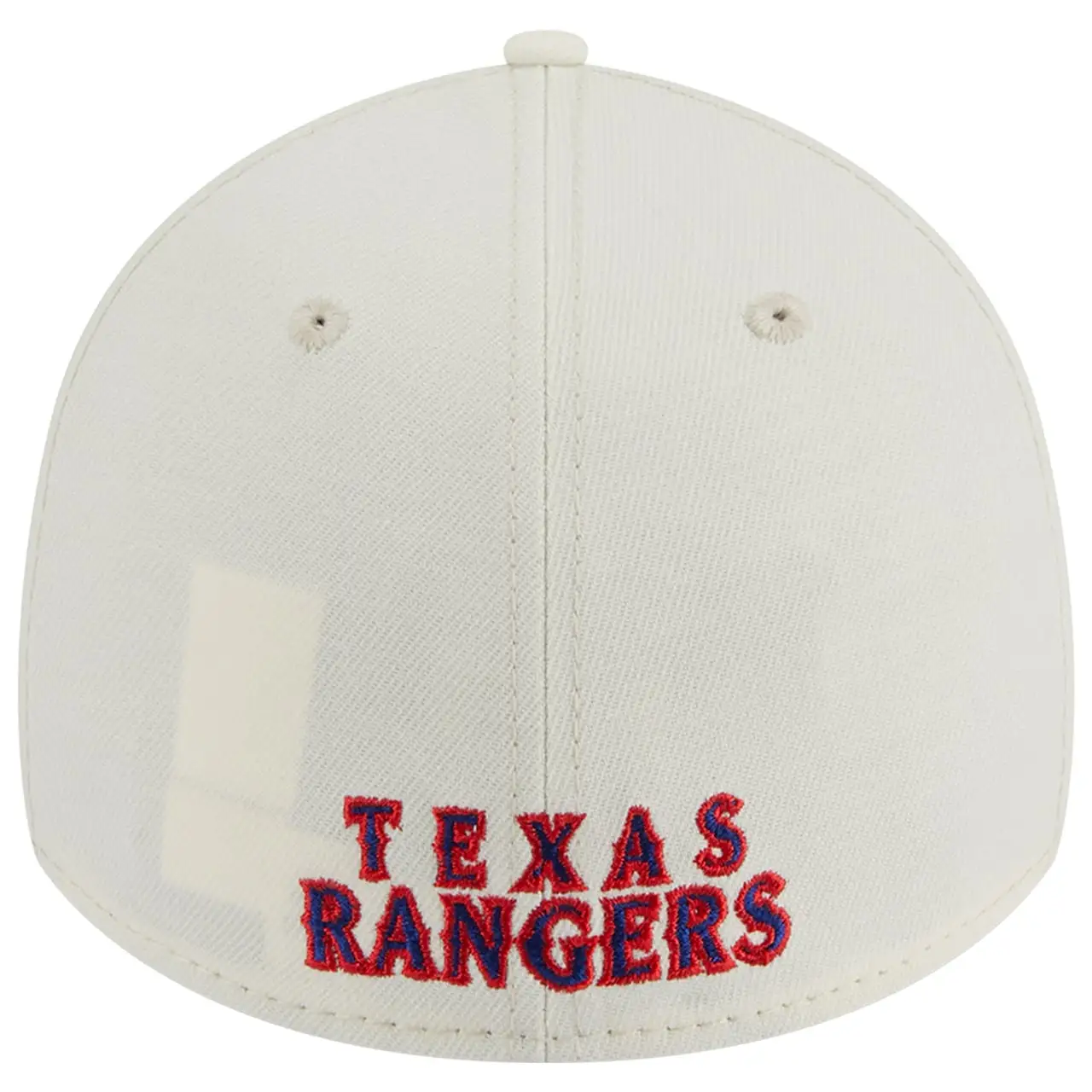 Men's Texas Rangers New Era White Chrome Team Classic 39THIRTY Flex Hat 6 Men's Texas Rangers New Era White Chrome Team Classic 39THIRTY Flex Hat - Image 4