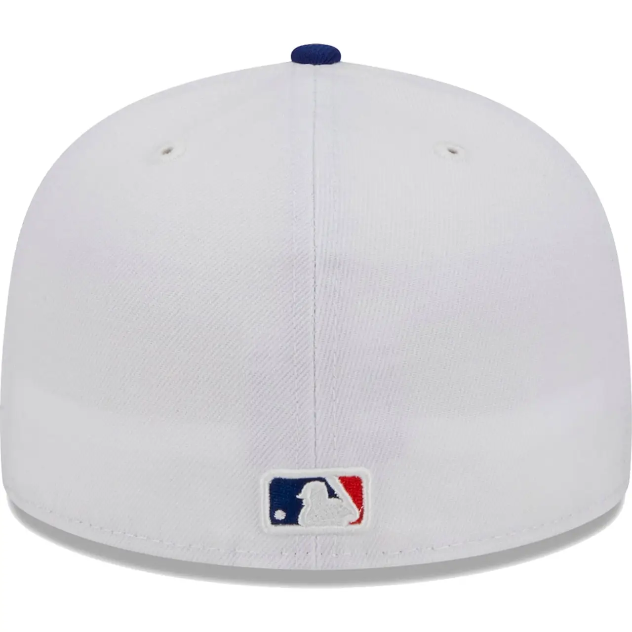 Men's Texas Rangers New Era White Optic 59FIFTY Fitted Hat 6 Men's Texas Rangers New Era White Optic 59FIFTY Fitted Hat - Image 4