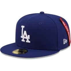 Men's Los Angeles Dodgers New Era X Alpha Industries Royal 59FIFTY Fitted Hat