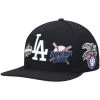Men's Los Angeles Dodgers Pro Standard Black All-Star Multi Hit Wool Snapback Hat -San Diego Padres Caps Sales mens pro standard black los angeles dodgers all star multi hit wool snapback hat pi4884000 altimages ff 4884846 14d554e1ff18423af93ealt1 full