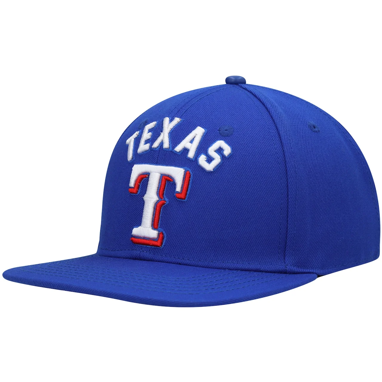 Men's Texas Rangers Pro Standard Royal Stacked Logo Snapback Hat 5 Men's Texas Rangers Pro Standard Royal Stacked Logo Snapback Hat - Image 3