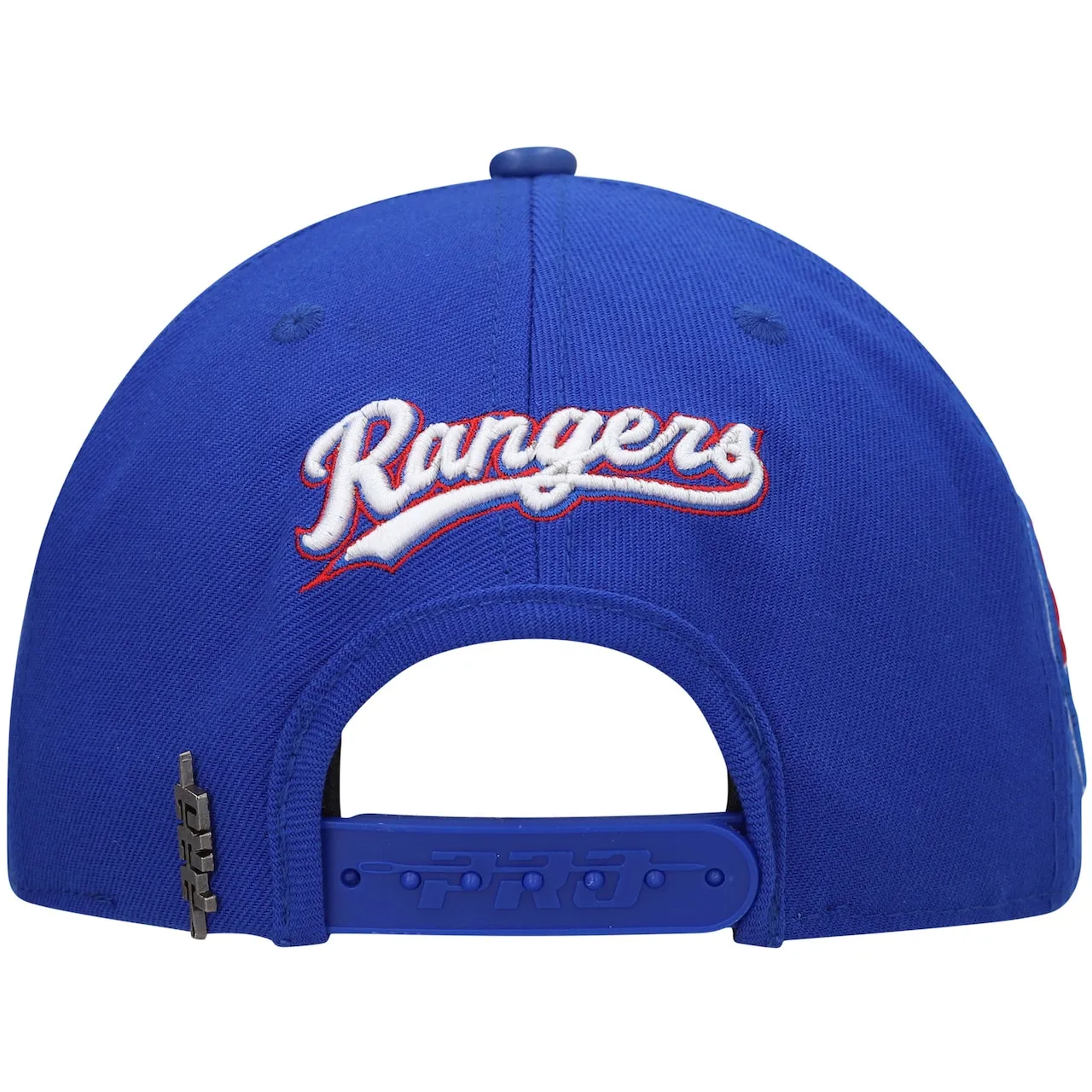 Men's Texas Rangers Pro Standard Royal Stacked Logo Snapback Hat 6 Men's Texas Rangers Pro Standard Royal Stacked Logo Snapback Hat - Image 4