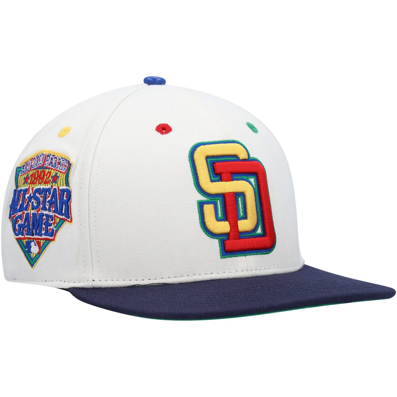 Men's San Diego Padres Pro Standard White Cooperstown Collection World Baseball Classic Snapback Hat 3 Men's San Diego Padres Pro Standard White Cooperstown Collection World Baseball Classic Snapback Hat