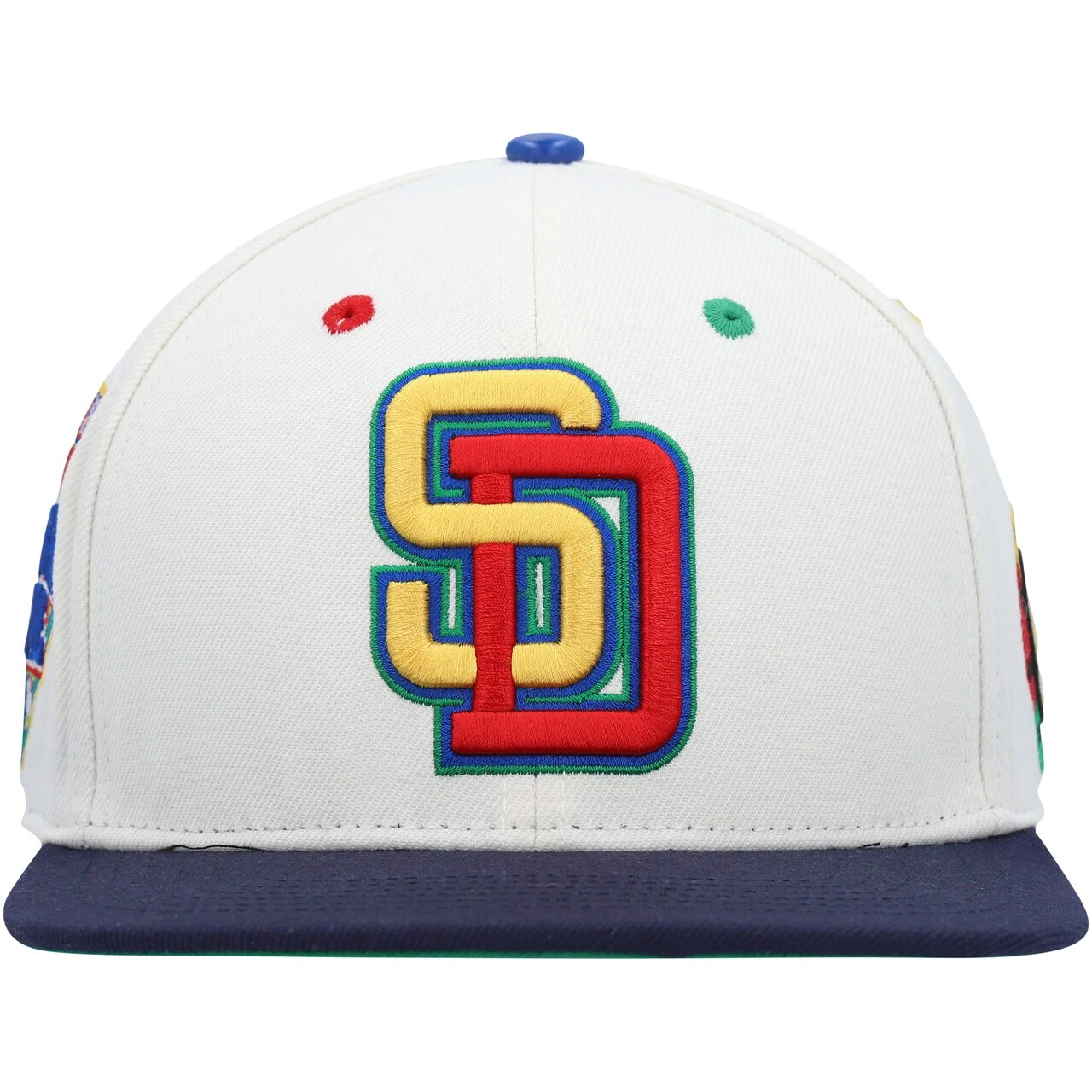 Men's San Diego Padres Pro Standard White Cooperstown Collection World Baseball Classic Snapback Hat 4 Men's San Diego Padres Pro Standard White Cooperstown Collection World Baseball Classic Snapback Hat - Image 2