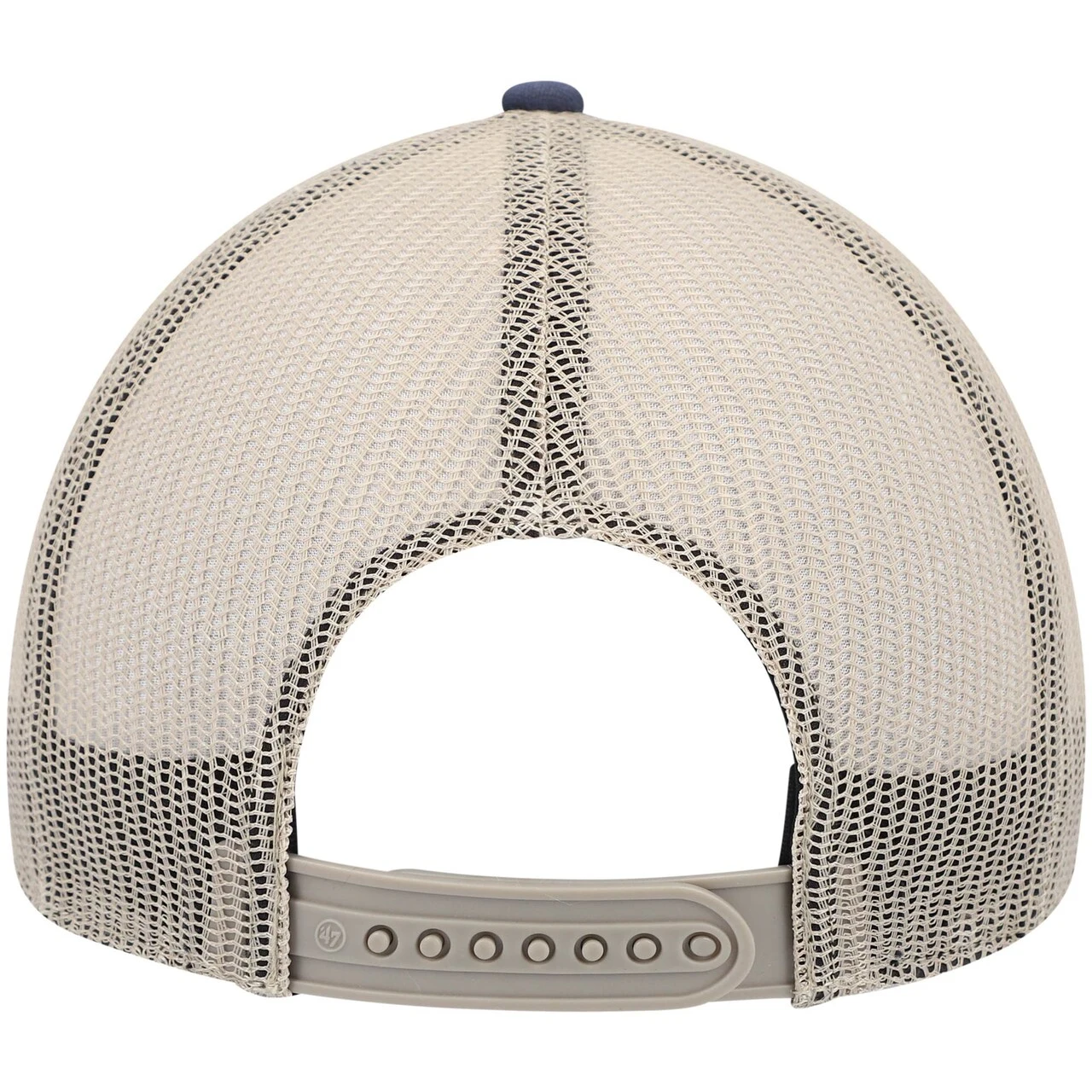 Men's New York Yankees '47 Navy/Natural Bronx Bombers Local Haven Trucker Snapback Hat 6 Men's New York Yankees '47 Navy/Natural Bronx Bombers Local Haven Trucker Snapback Hat - Image 4