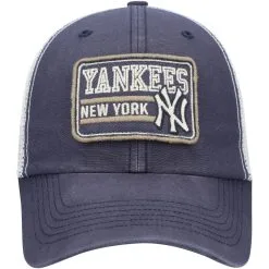 Men's New York Yankees '47 Navy/Natural Off Ramp Clean Up Trucker Adjustable Hat -San Diego Padres Caps Sales natural new york yankees off ramp clean up trucker adjustable hat pi4249000 altimages ff 4249676 a46fe35b75559821bcdbalt2 full