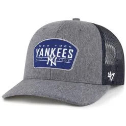 Men's New York Yankees '47 Charcoal/Navy Slate Trucker Snapback Hat