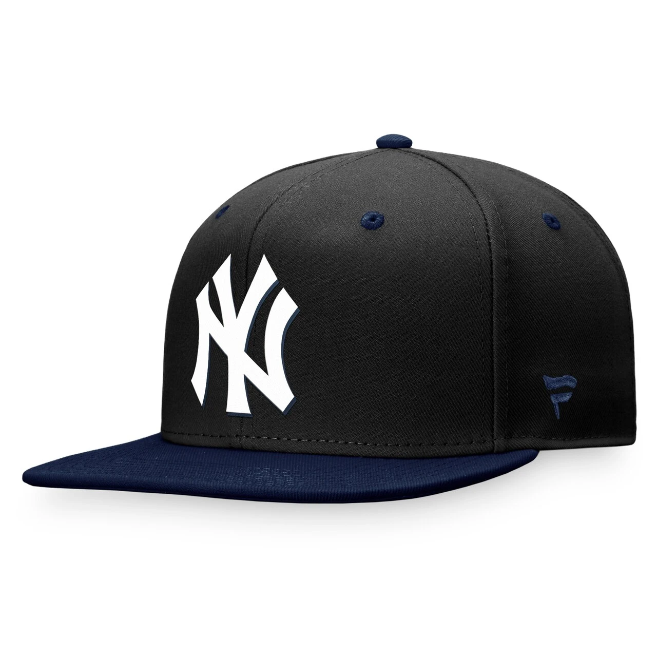 Men's New York Yankees Fanatics Branded Black/Navy State Side Two-Tone Snapback Hat 5 Men's New York Yankees Fanatics Branded Black/Navy State Side Two-Tone Snapback Hat - Image 3