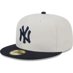 Men's New York Yankees New Era Gray/Navy World Class Back Patch 59FIFTY Fitted Hat