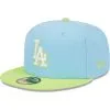 Men's Los Angeles Dodgers New Era Light Blue/Neon Green Spring Color Two-Tone 59FIFTY Fitted Hat -San Diego Padres Caps Sales neon green los angeles dodgers spring color two tone 59fifty fitted hat ss5 p 5000235pv 1u cmpdylpwbjf089mdtdj3v hrc1idrl2xulsfunx14a