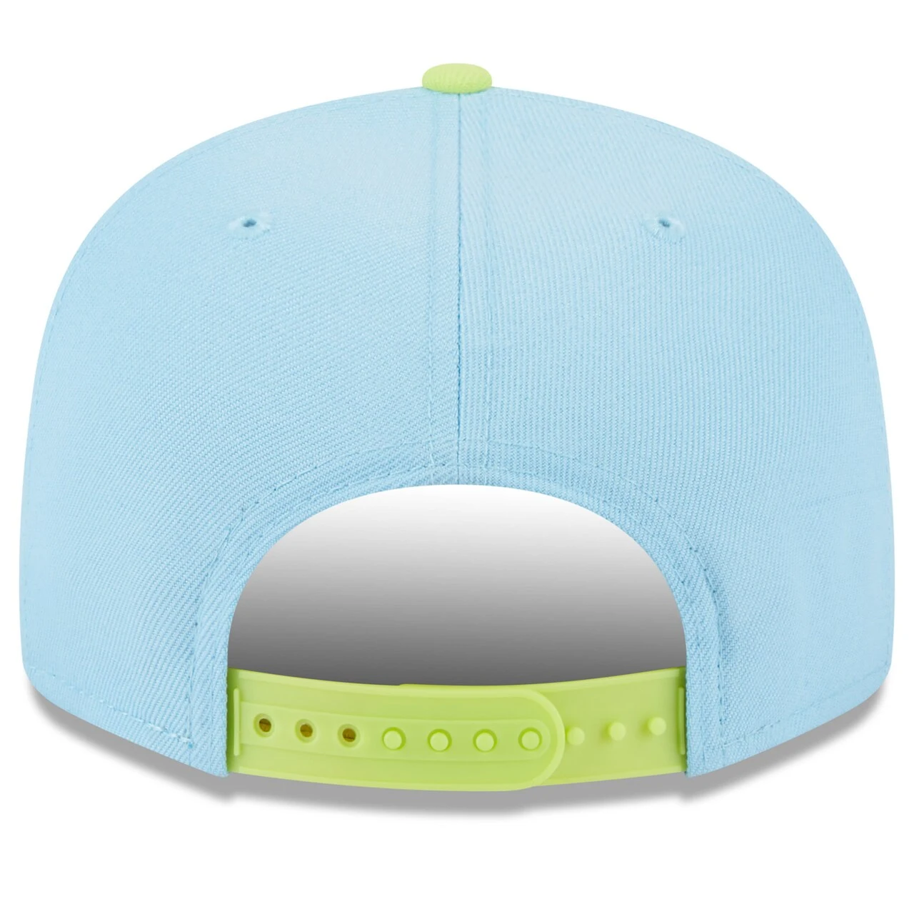 Men's New York Yankees New Era Light Blue/Neon Green Spring Basic Two-Tone 9FIFTY Snapback Hat 6 Men's New York Yankees New Era Light Blue/Neon Green Spring Basic Two-Tone 9FIFTY Snapback Hat - Image 4