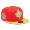 Men's Texas Rangers New Era Red/Neon Green Arlington Stadium Lava Highlighter Combo 59FIFTY Fitted Hat -San Diego Padres Caps Sales neon green texas rangers arlington stadium lava highlighter combo 59fifty fitted hat ss5 p 4793624pv 1u zzqqxxvtxdtfyax8oovpv sg9rrjluh3nghiahdzuq