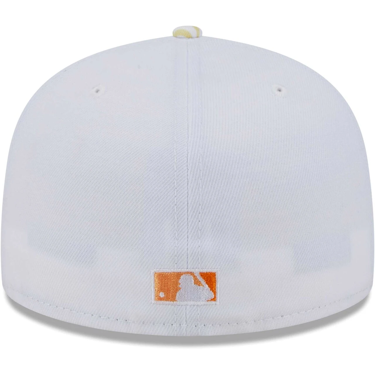 Men's San Diego Padres New Era White/Orange Flamingo 59FIFTY Fitted Hat 6 Men's San Diego Padres New Era White/Orange Flamingo 59FIFTY Fitted Hat - Image 4