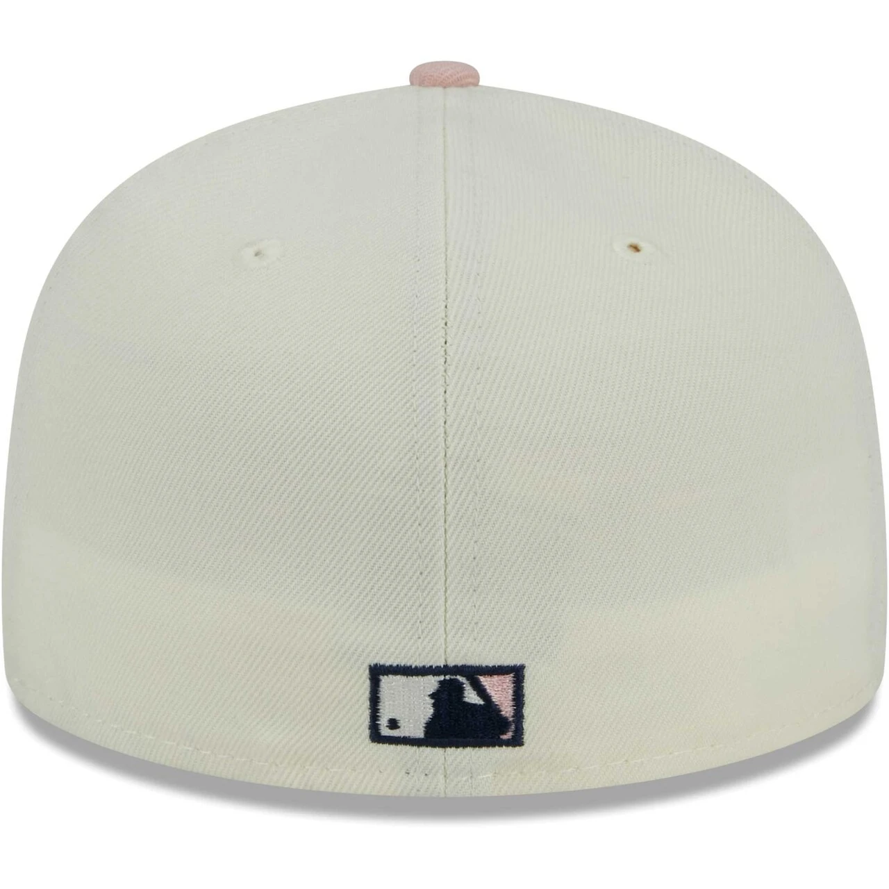 Men's New York Yankees New Era White/Pink Chrome Rogue 59FIFTY Fitted Hat 6 Men's New York Yankees New Era White/Pink Chrome Rogue 59FIFTY Fitted Hat - Image 4