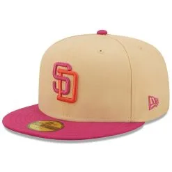 Men's San Diego Padres New Era Orange/Pink 50th Anniversary Mango Passion 59FIFTY Fitted Hat -San Diego Padres Caps Sales pink san diego padres 50th anniversary mango passion 59fifty fitted hat ss5 p 4789404pv 3u gqb4vrjooaet9rbip0z6v w6ah8vi2wihv5kmaqmb3
