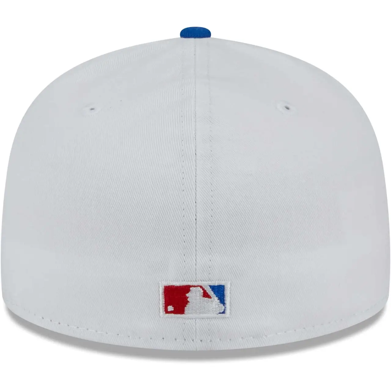 Men's Los Angeles Dodgers New Era White/Red Undervisor 59FIFTY Fitted Hat 6 Men's Los Angeles Dodgers New Era White/Red Undervisor 59FIFTY Fitted Hat - Image 4