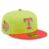 Men's Texas Rangers New Era Green/Red 40th Anniversary Cyber Highlighter 59FIFTY Fitted Hat 1 Men's Texas Rangers New Era Green/Red 40th Anniversary Cyber Highlighter 59FIFTY Fitted Hat -San Diego Padres Caps Sales red texas rangers 40th anniversary cyber highlighter 59fifty fitted hat ss5 p 4794492pv 1u jrtnka0zt2pgdtzbc8o7v 8cpbv759952cdefxyw9z