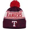 Men's Texas Rangers New Era Royal/Red Banner Cuffed Knit Hat With Pom -San Diego Padres Caps Sales red texas rangers banner cuffed knit hat with pom pi3976000 ff 3976766 44072871130adb754dc2 full