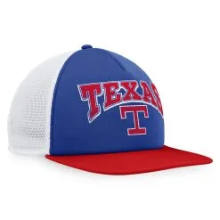 Men's Texas Rangers Fanatics Branded Royal/Red Heritage Foam Front Trucker Snapback Hat -San Diego Padres Caps Sales red texas rangers heritage foam front trucker snapback hat ss5 p 4906731pv 3u c350rl4nlxqh2h0jbondv s22ngjfvklllrasuodmv