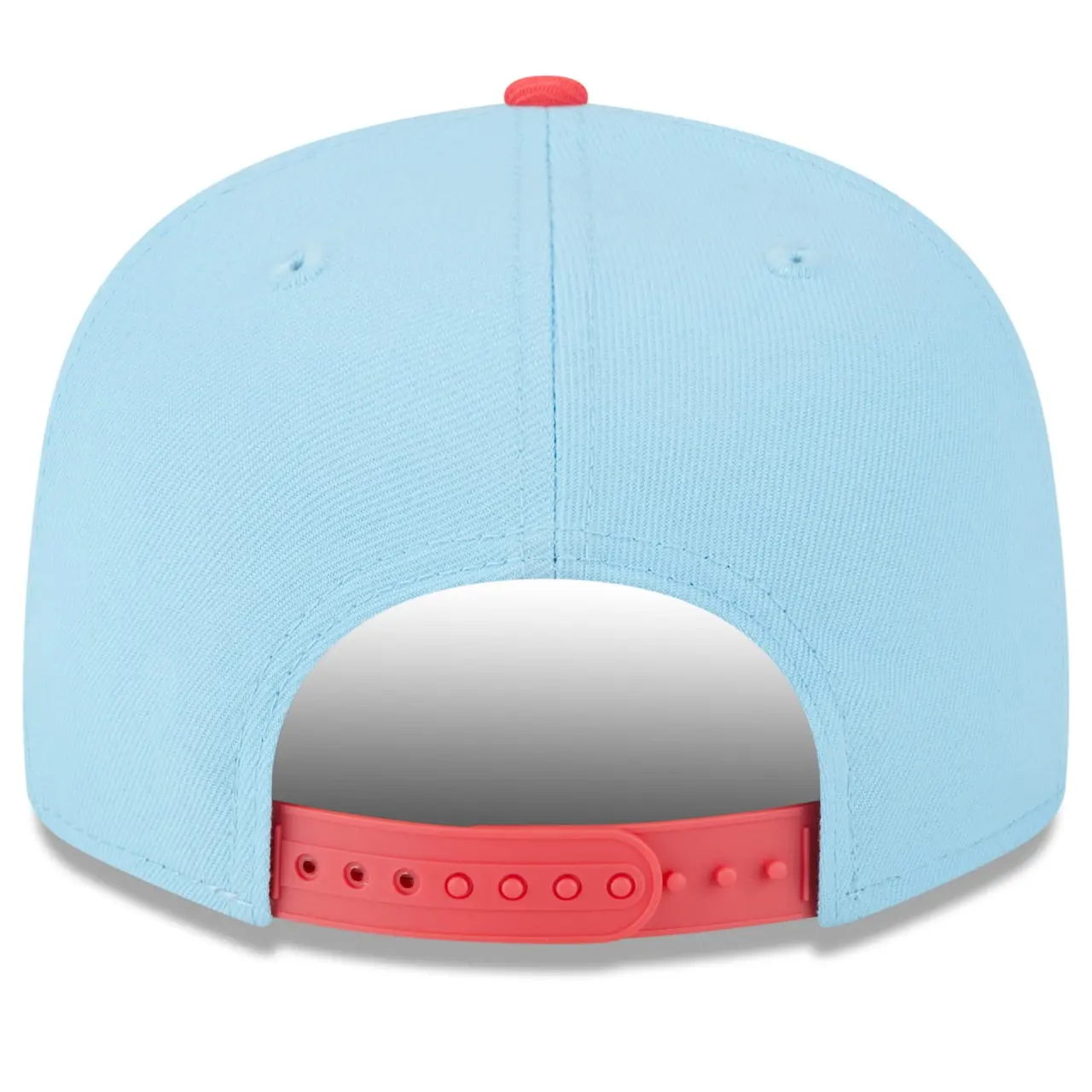 Men's Texas Rangers New Era Light Blue/Red Spring Basic Two-Tone 9FIFTY Snapback Hat 6 Men's Texas Rangers New Era Light Blue/Red Spring Basic Two-Tone 9FIFTY Snapback Hat - Image 4