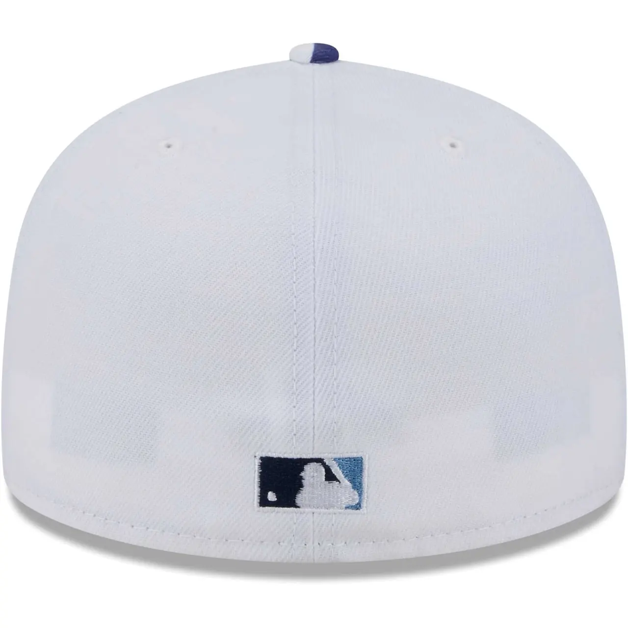 Men's Los Angeles Dodgers New Era White/Royal Flamingo 59FIFTY Fitted Hat 6 Men's Los Angeles Dodgers New Era White/Royal Flamingo 59FIFTY Fitted Hat - Image 4