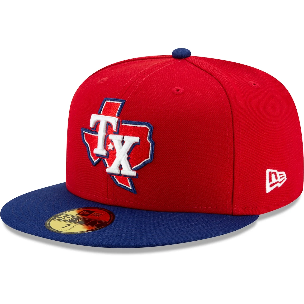 Men's Texas Rangers New Era Red/Royal 2020 Alternate 3 Authentic Collection On Field 59FIFTY Fitted Hat 3 Men's Texas Rangers New Era Red/Royal 2020 Alternate 3 Authentic Collection On Field 59FIFTY Fitted Hat
