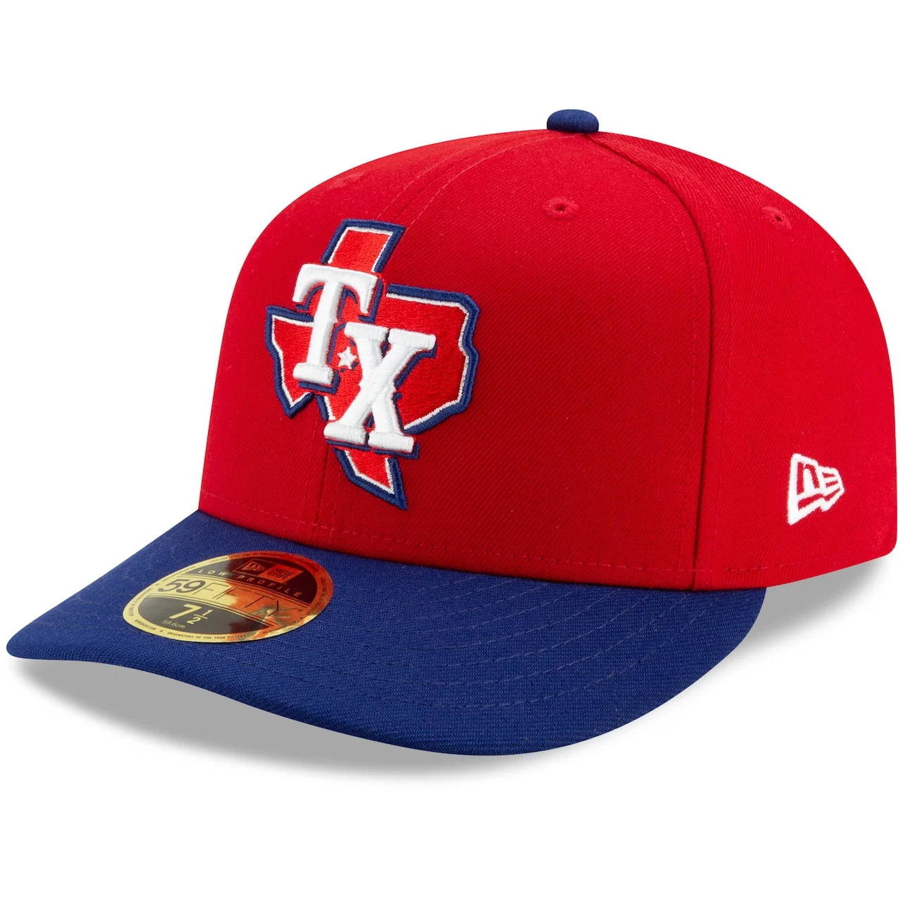 Men's Texas Rangers New Era Red/Royal 2020 Alternate 3 Authentic Collection On Field Low Profile 59FIFTY Fitted Hat 3 Men's Texas Rangers New Era Red/Royal 2020 Alternate 3 Authentic Collection On Field Low Profile 59FIFTY Fitted Hat