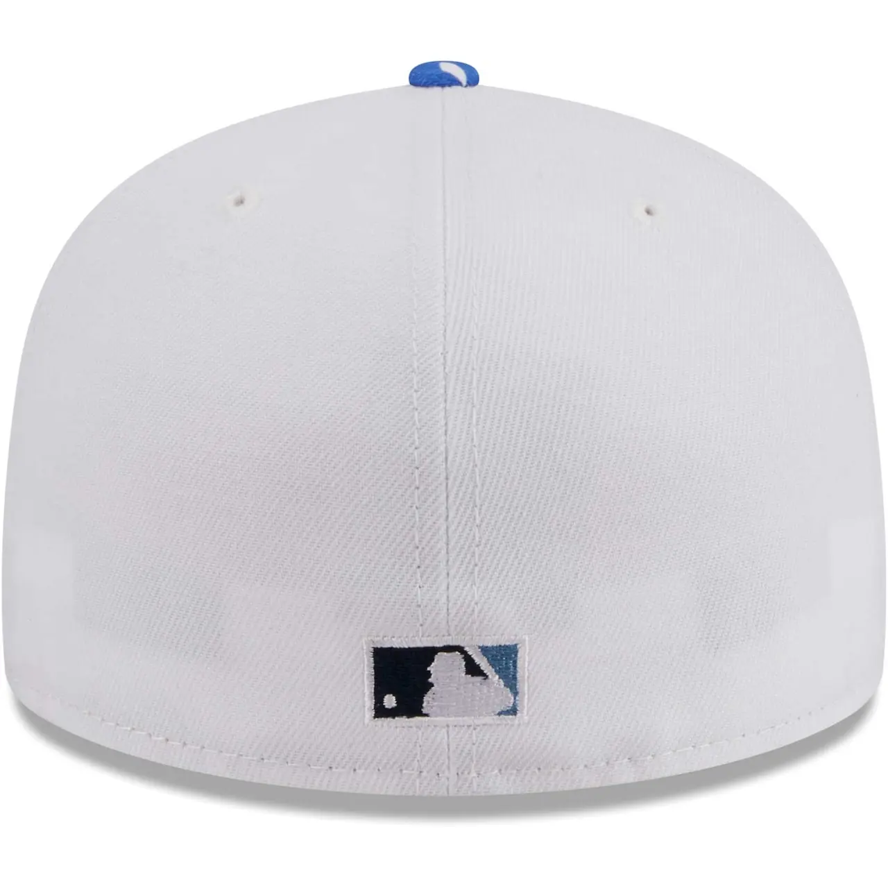 Men's Texas Rangers New Era White/Royal Flamingo 59FIFTY Fitted Hat 6 Men's Texas Rangers New Era White/Royal Flamingo 59FIFTY Fitted Hat - Image 4