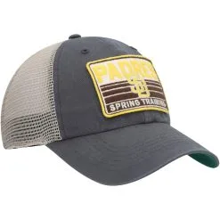 Men's San Diego Padres '47 Charcoal/Tan Four Stroke Clean Up Trucker Snapback Hat -San Diego Padres Caps Sales tan san diego padres four stroke clean up trucker snapback hat ss5 p 4935179pv 3u v5uhsrxpvkuls2l81p6tv rhbyehys575mjvzt274o