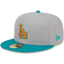 Men's Los Angeles Dodgers New Era Gray/Teal 59FIFTY Fitted Hat 8 Men's Los Angeles Dodgers New Era Gray/Teal 59FIFTY Fitted Hat -San Diego Padres Caps Sales teal los angeles dodgers 59fifty fitted hat ss5 p 200013131pv 3u pnnmdanfiaumn3gm1ilyv eadpsctzwcpzuc7i1ctg